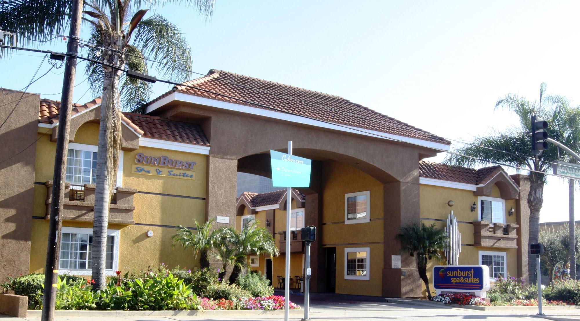 Sunburst Spa & Suites Motel Los Angeles Kültér fotó